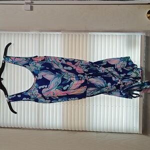 Lilly Pulitzer Rina Romper Goldfish